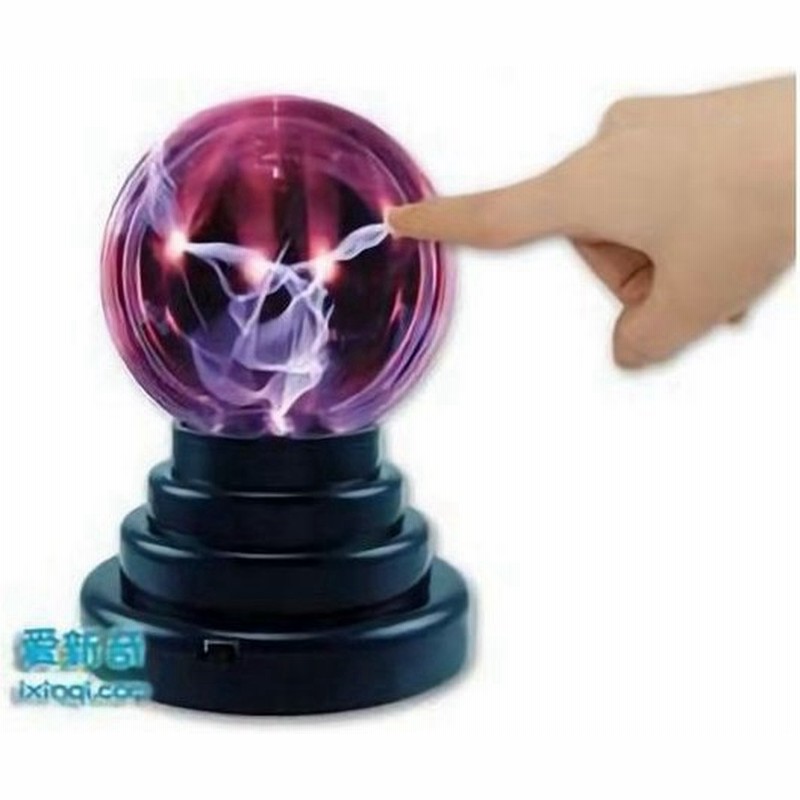 Usbライト プラズマボール サンダーボール ボールランプ 放電 Usb 電池 ガラス インテリア 静電気タッチ 科学玩具 面白い おもしろい おしゃ 通販 Lineポイント最大0 5 Get Lineショッピング