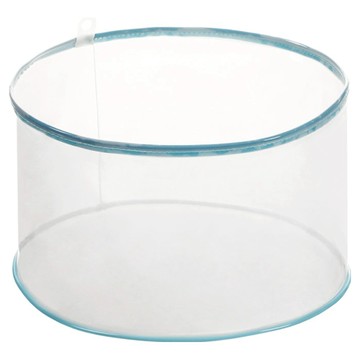 FaSoLa 升級款 多功能戶外便攜式PVC可摺疊水盆 L  乳白色  1個