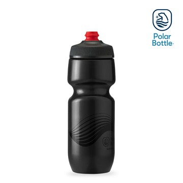 Polar Bottle 24oz 單層噴射水壺 WAVE 碳黑 / 公路車 自行車  腳踏車 輕量化水壺