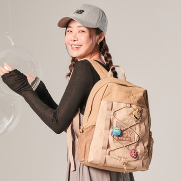 【DISNEY】玩具總動員-福倒翁後背包-奶茶色 PTD25-G9-81BE