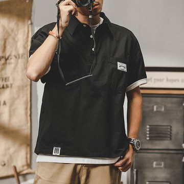 美式工裝口袋POLO衫 / OUTDOOR / 3色 / M-2XL【QTJBYCPH611】