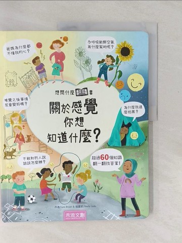 【書寶二手書T1／少年童書_Y4A】想問什麼翻翻書：關於感覺你想知道什麼？_Shelly Laslo