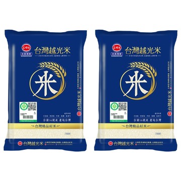 三好米 履歷台灣越光米 晶瑩剔透 顆粒飽滿 香甜Q彈 白米 壽司飯糰  CNS一等  1.5kg  2包