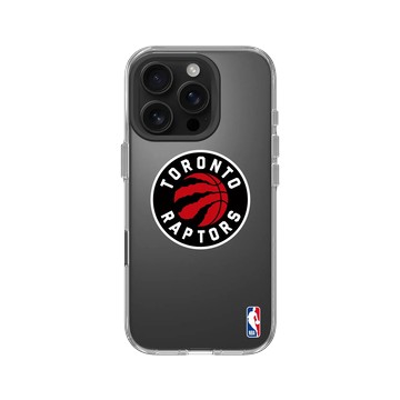 iPhone 16 Pro Clear Case（相機按鈕） 透明 - NBA - Logo-多倫多暴龍 Toronto Raptors