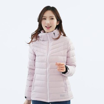 【遊遍天下】 女款極暖防潑水防風保暖羽絨外套GJ22052 / 淺紫M-5L大尺碼