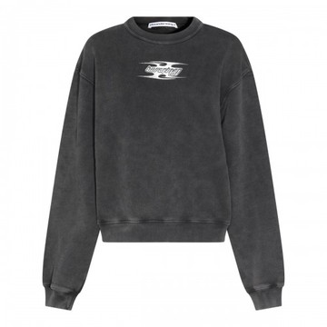 Alexander Wang - Grey Cotton Sweatshirt M