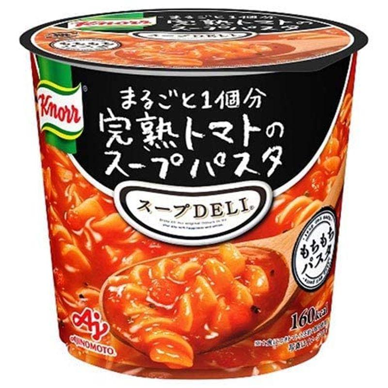 クノール スープDELI まるごと一個分完熟トマトのスープパスタ 41.9g 12カップ（2ケース）