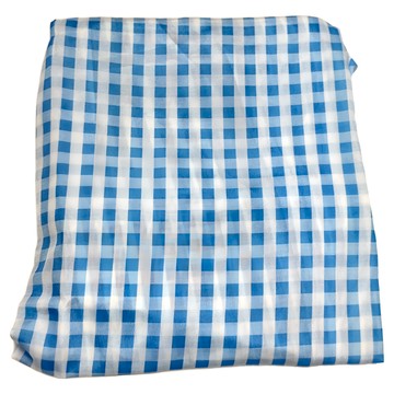 小麥購物 機車遮陽裙 升級卡扣 Y093 140g  110 x 85cm  藍色格紋