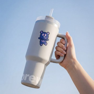 🚚快速出貨【 樂步 le brewlife 】Blue 隨行保溫隨手杯 附吸管 超大容量 40oz 1200ml