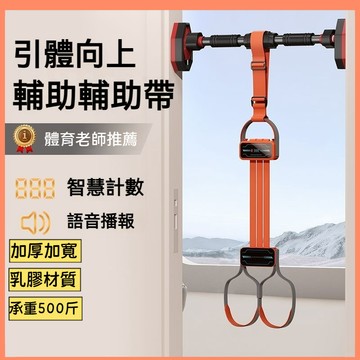 【臺灣有貨】引體嚮上輔助帶 雙腳可站立 可調節助力 引體嚮上助力帶 單槓助力帶 引體嚮上彈力帶 單槓彈力帶 彈力帶