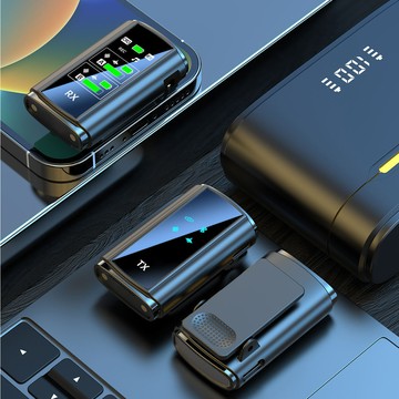 無線麥克風領夾式收音麥器直播主播錄音設備夾領式手機拍視頻口播【宜家良品百貨】