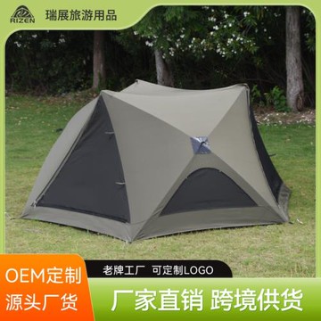 海邊沙灘公園全自動帳篷戶外便攜式折疊露營帳篷裝備全套遮陽防雨