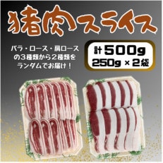 猪肉スライス250g×2袋セット