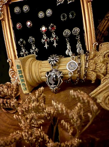 【巴洛克系列】守護之盾Guardian shield/925純銀/墜飾/不含鍊