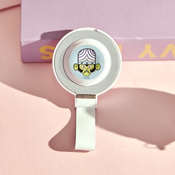 飛天小女警魔人啾啾大頭款15W二合一磁吸支架無線充電器(手機+Wat