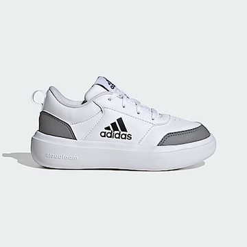 Adidas Park ST K IE0027 大童 休閒鞋 運動 皮革 緩震 小白鞋 愛迪達 白灰黑