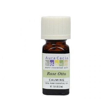 Essential Oil Rose Otto (Rosa Damascena) 0.125 Oz by Aura Cacia