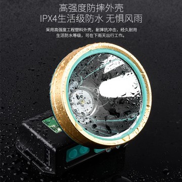 LED頭燈強光感應礦燈充電遠射3000超亮頭戴式手電筒米疝氣夜釣燈 99購物節