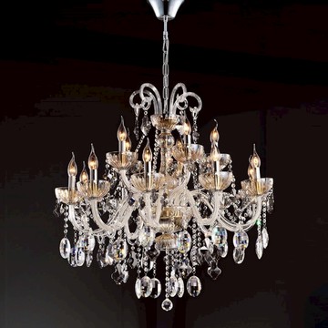 E14水晶玻璃彎管吊燈 L01-1281