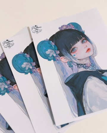 pinokkumashop 人物貼紙 女孩貼紙 拼貼素材