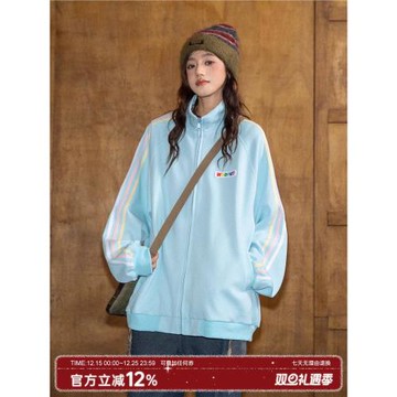 慵懶CHANT2nd女款寬松三條杠外套