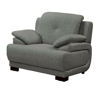 文創集 艾格卡貓抓皮革單人座沙發椅-115x92x90cm免組