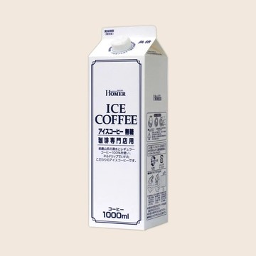 日本HOMER無糖咖啡1000ml