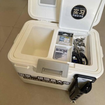 全場免運🔈釣魚專用釣箱輕便保溫箱活蝦箱帶氧氣孔海釣船釣餌箱可坐戶外磯釣