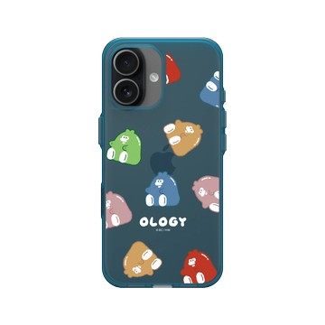 iPhone 17 Clear (相機按鈕) 夜幕藍 - 奧樂雞 Ology - 奧樂雞軟糖