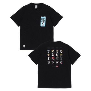 CHUMS 男短袖上衣-黑色 Booby Bird Stamp T-CH012560K001