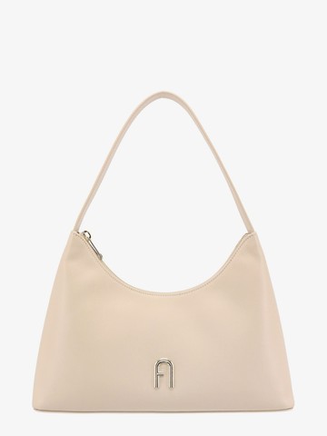 Leather shoulder bag with metal arco logo - FURLA - gender_Woman