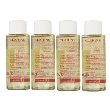 CLARINS 克蘭詩 阿爾卑斯純淨卸妝油50ml*4入組-航空版
