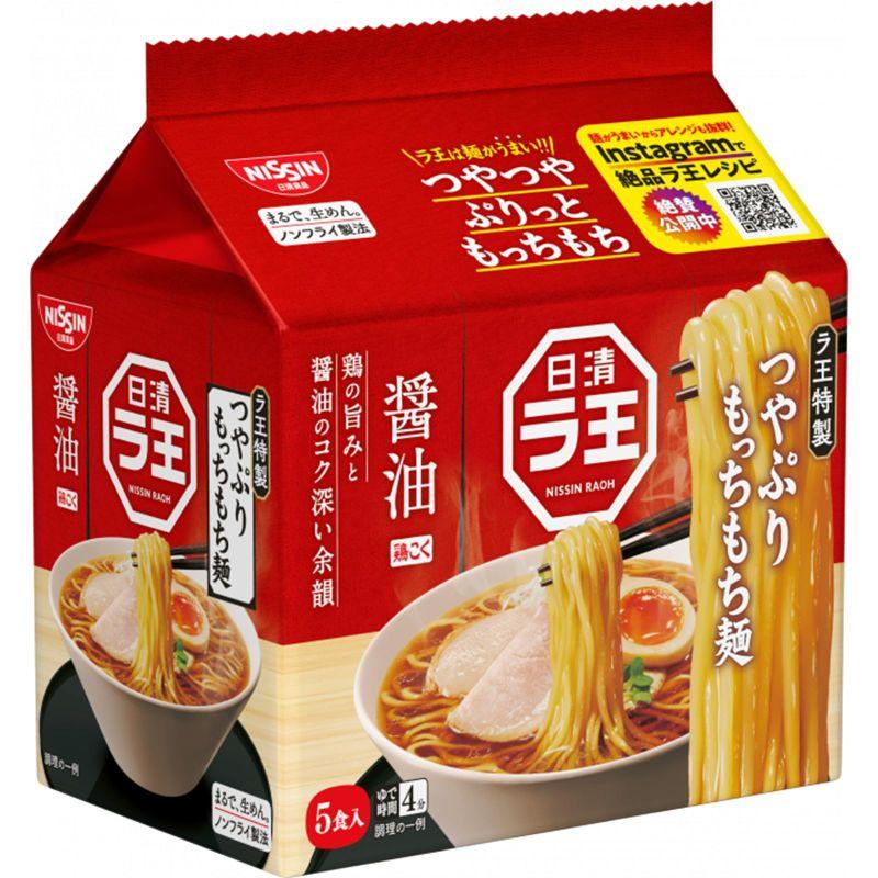 日清食品 日清ラ王 醤油 5食パック (101g×5食)×6個