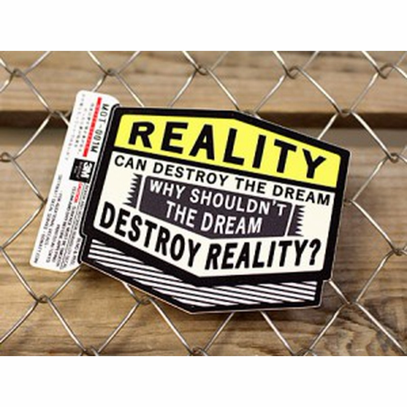 ステッカー 車 アメリカン 世田谷ベース ことわざ 現実は夢を壊す時がある サイズm Sc Mot001m Sxw 通販 Lineポイント最大1 0 Get Lineショッピング