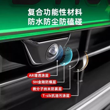 臺灣熱賣汽車前後攝像頭保護蓋專用360倒車影像防沙石防雨防護罩外飾用品d3j