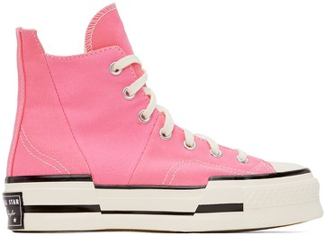 Converse 粉色 Chuck 70 Plus 高帮运动鞋