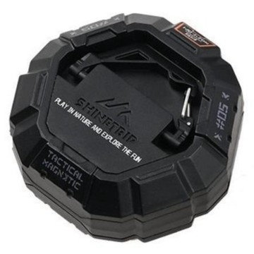 ShineTrip 山趣 ST-05系列戰術磁吸掛扣 A550-H00  逐暮黑  1個