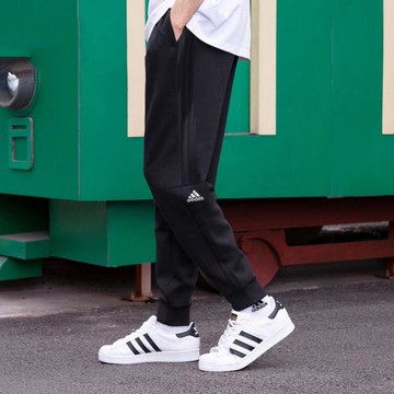 阿迪達斯男褲子官方正品旗艦秋季新款男士運動褲男款衛褲休閑長褲