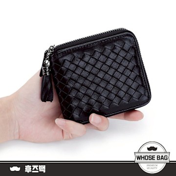 【WHOSE BAG】Adela手工編織真皮短夾 皮夾 女夾 NO.WBW001