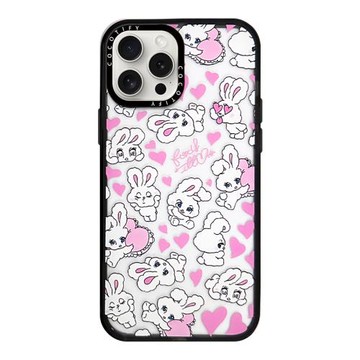 CASY藝術家聯名愛心頑皮小白兔適用Phone17ProMax蘋果13可愛網紅14防摔16plus明星同款phone15promax手機殼12