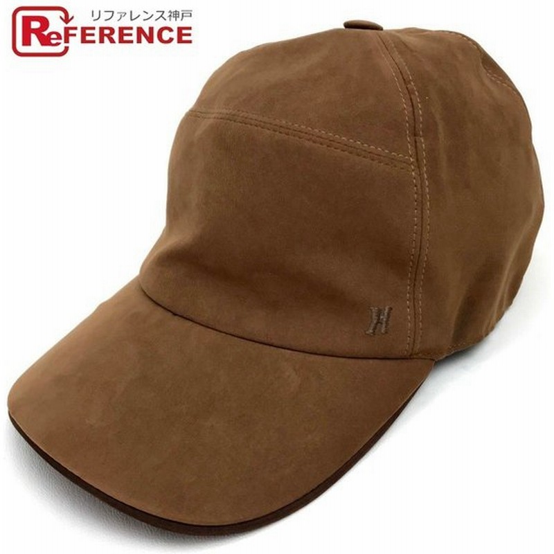 Hermes エルメス ベースボールキャップ Hロゴ 帽子 ブラウン ユニセックス 中古 通販 Lineポイント最大0 5 Get Lineショッピング