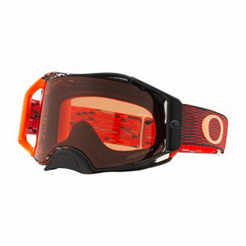 Oakley オークリー Airbrake エアブレイク Mx ゴーグル Equalizer イコライザー レッドオレンジ プリズムmxブロンズレンズ Oo7046 78 通販 Lineポイント最大1 0 Get Lineショッピング