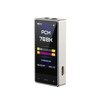FIIO QX13 隨身型USB解碼耳機轉換器(鋁合金)-鈦金款