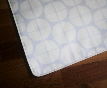 日本二重紗手帕=四分之一=雅致淺灰