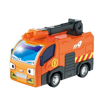 TAYO 小巴士 迷你小巴士 電動消防車 TT09264