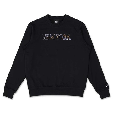 NEW ERA 男女款 長袖上衣 FESTIVAL FLORAL NEW ERA 黑色_NE13957306