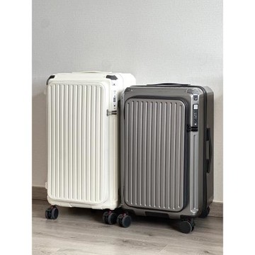 2025新款側開蓋行李箱女28寸大容量深倉拉桿箱男密碼拉鏈旅行箱子