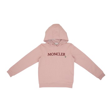 Moncler Enfant Kids 粉色連帽衛衣