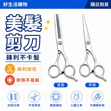 隔日到貨 美髮專用 家用理髮剪刀 平剪 牙剪 打薄碎髮 修剪劉海神器 剪髮工具 美髮工具 理髮剪刀 打薄剪刀 剪髮刀