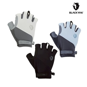 BLACKYAK 韓國 ALPINE半指手套(三色可選)| IU代言 手套 運動配件 透氣 防滑 涼感 |BYEB1NAN03